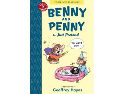 Livro benny and penny in 'just pretend' de geoffrey hayes (inglês)