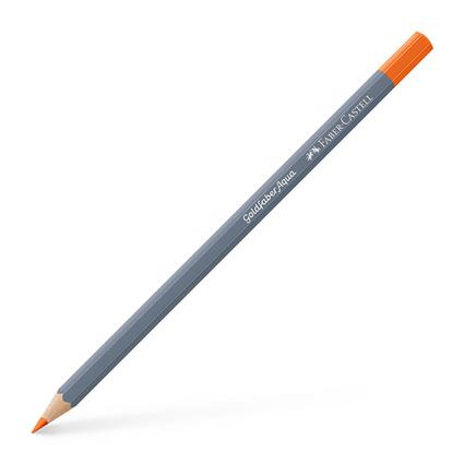 FABER-CASTELL Lápis de Cor Aguarelável Goldfaber, Laranja Cádmio Escuro (115)