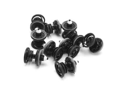 10 peças do painel de acabamento da porta interna do carro clipes de fixação para Passat Golf