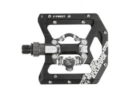 Click Pedal Exustar Mtb 9/16 Inch Black Set EXUSTAR