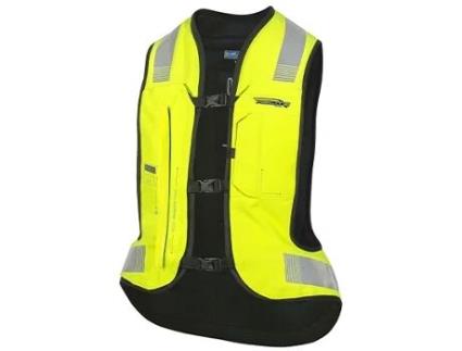 Colete de Cintura de Airbag de Grandes Dimensões HELITE E-Turtle 2 Hi-Vis Molex