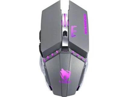 Rato Gaming T-WOLF Q15 (1.600 dpi - Cinzento)