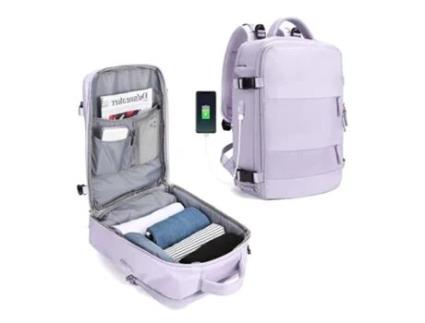 Mochila de Viagem para Mulher Mochila de Desporto Exterior À Prova de Água Mochila Casual LMWT