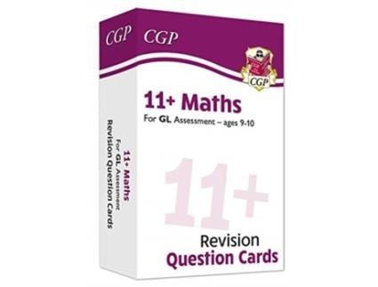 Livro 11+ gl revision question cards: maths - ages 9-10 de cgp books (inglês)