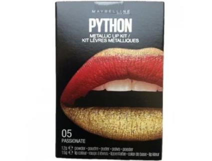 Kit de Batom Metálico Python MAYBELLINE NEW YORK