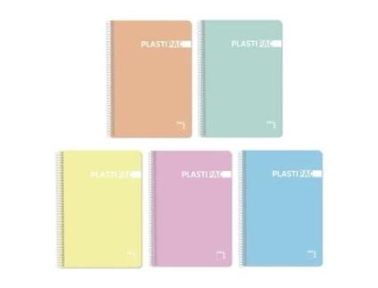 Caderno Pacsa Multicolor 80 Folhas Din A4 5 Unidades