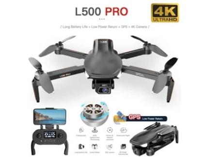 Drone MDUG GPS L500Pro (4K - Autonomia: 25 min - Preto)