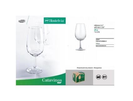 Catavinos 21 cl recocidos caja 6