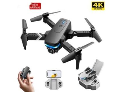 Mini Drone MDUG KY910 com Câmara 4K (2 Bateria - Autonomia: 12 min - Preto)