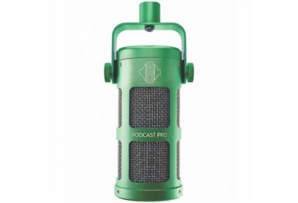 Microfone Podcast Pro Green 