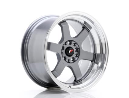 Jante para Carros Japan Racing Jr12 18X10 Et 20 5X114,3 5X120 Cb 74,1 Gun Metal