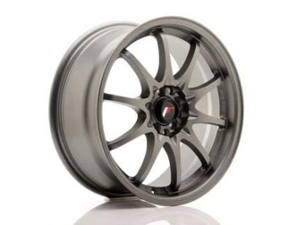 Jante para Carros Japan Racing Jr5 17X7,5 Et 35 5X100 5X114,3 Cb 73,1 Gun Metal