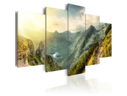 Quadro ARTGEIST Paysage montagne slovaque (225x112.5)