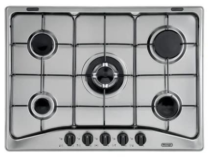 Placa de Gás DE LONGHI YAF57ASV (68 cm - Inox)