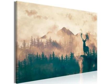 Quadro ARTGEIST Proud Deer (1 Part) Wide (90x60)