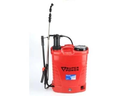 Pulverizador Bateria 16L 2 em 1 Manual e Bateria Super Power