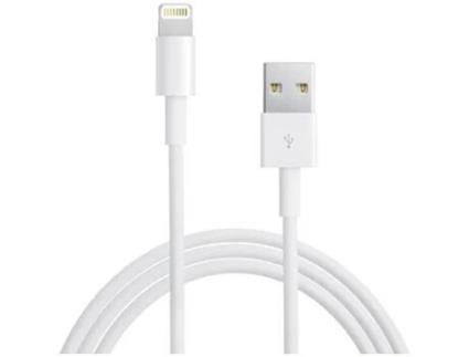 Cabo para iPhone 6s NEDISDERTIS (Lightning - 1 m - Branco)