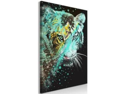 Quadro ARTGEIST Mint Tiger (1 Part) Vertical (80x120)