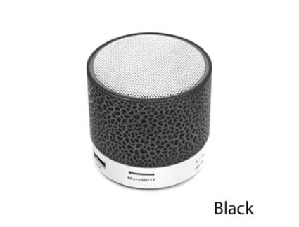Orador Sem Fio Bluetooth Mini Alto-Falante Rachadura Led Tf Cartão Usb Subwoofer Portátil