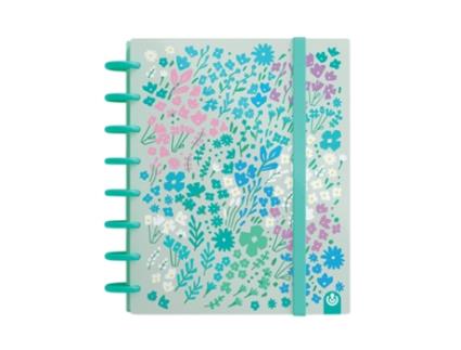 Caderno Ingeniox A5 Pautado 100Fl Ldt Edition #3 C/Elastico Menta 66016079