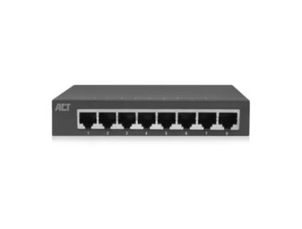 Switch ACT Act Ac4418 Network Unmanaged Gigabit Ethernet 10/100/1000 Grey