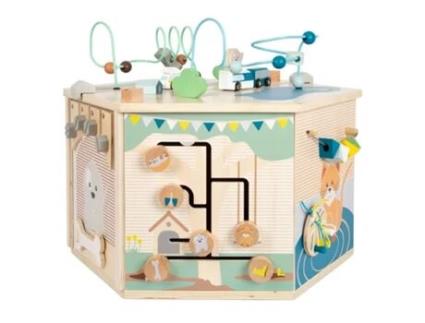 Jogo Educativo SMALL FOOT COMPANYXxl Pets Motor Activity Cube (Idade Mínima Recomendada: 1 ano)