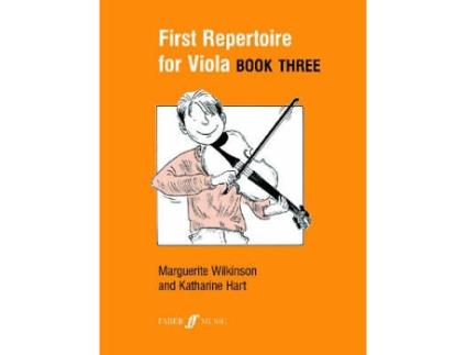 Livro first repertoire for viola book 3 de arranged by music katherine hart , arranged by music marguerite wilkinson (inglês)