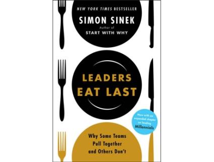 Livro Leaders Eat Last de Simon Sinek