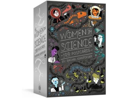 Livro Women In Science: 100 Postcards de Rachel Ignotofsky