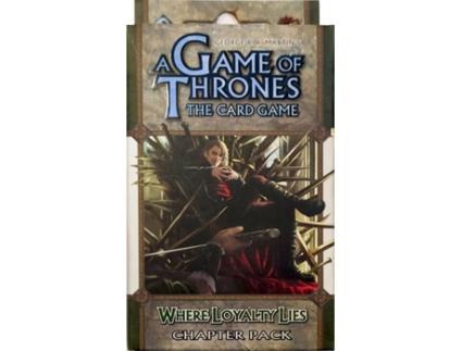 Jogo de Cartas  AGOT LCG: Where Loyalty Lies Chapter Pack (Inglês - Idade Mínima: 14)