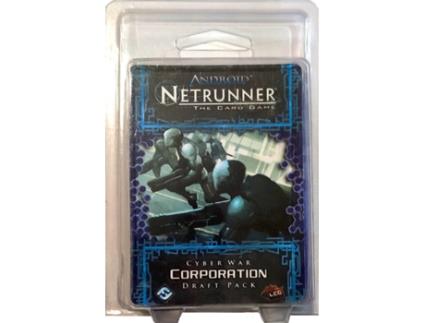 Jogo de Cartas  Cyber War Corp Draft Pack POD - Netrunner LCG (Inglês - Idade Mínima: 14)