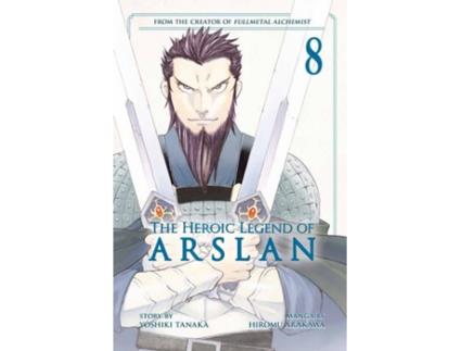Livro The Heroic Legend Of Arslan 8 de Yoshiki Tanaka