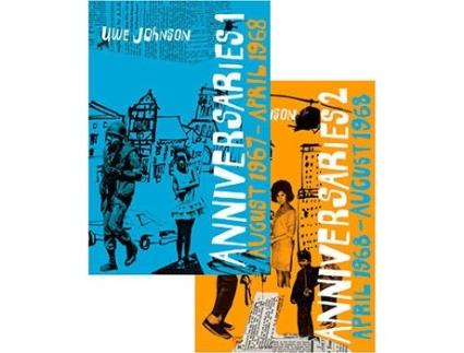 Livro Anniversaries de Uwe Johnson