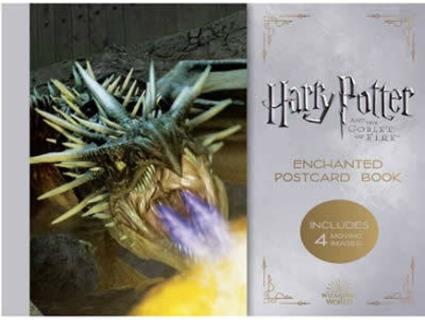 Livro Harry Potter And The Goblet Of Fire Postcard Book de Insight Editions