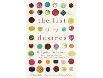 Livro The List Of My Desires de Gregorie Delacourt