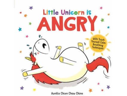 Livro Little Unicorn Is Angry de Aurelie Chien Chow Chine
