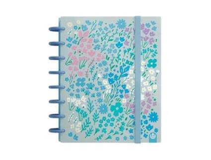 Caderno Ingeniox A5 Pautado 100Fl Ldt Edition #3 C/Elastico Azul 66016081