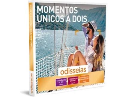 Pack Presente Odisseias - Momentos Únicos a Dois | Experiência de Spa, Gourmet ou Aventura para Dois