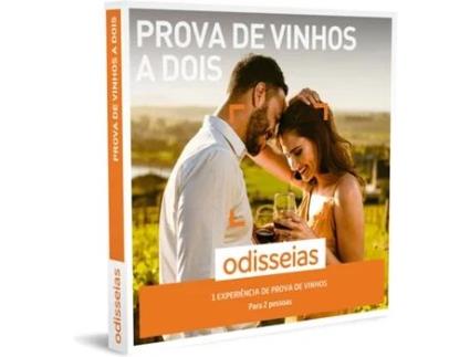 Pack Presente Odisseias - Prova de Vinhos a Dois | Experiência para 2 pessoas