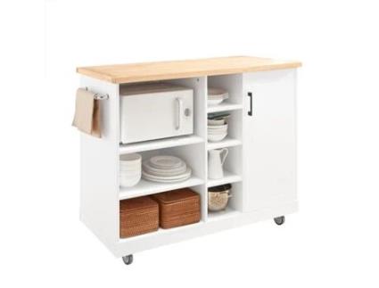 Carro de Cozinha para Microondas Fkw105-Wn