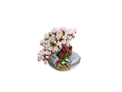 Blocos de Construção Brinquedos Flores Pupu Wj-0005 (Idade Mínima: 14 anos)