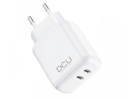 Dcu Cargador de Pared Usb-C Blanco / Power Delivery 20W + 20W