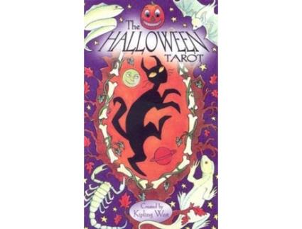 Livro halloween tarot de kipling west (inglês)