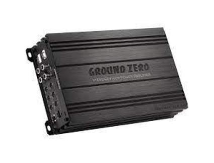 Amplificador Compacto Classe D de 4 Canais 640 Watts GROUND ZERO