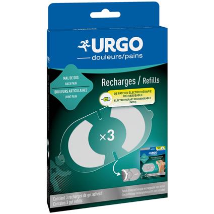 Recargas Emplastro De Eletroterapia Urgo 3 un