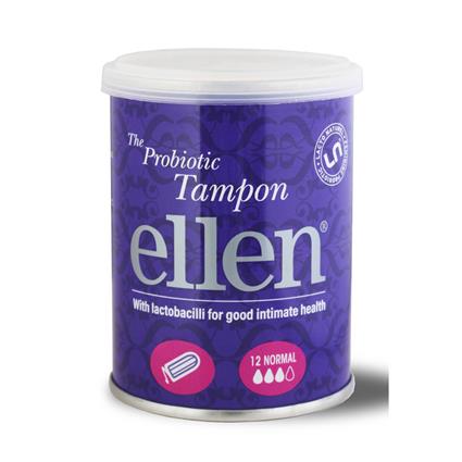 Tampões com Probióticos Normal Ellen 12 un