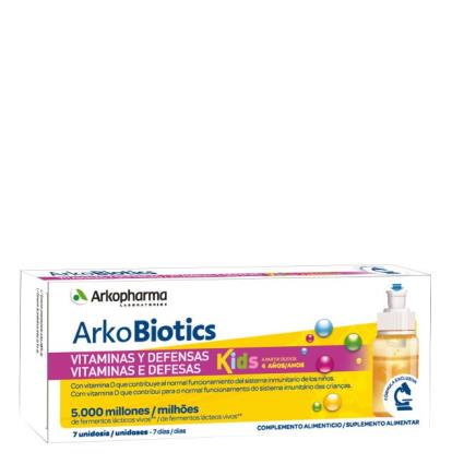 Arkoprobióticos Crianças Vitaminas 7 ampolas de 7ml