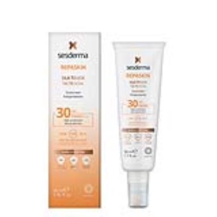 Protetor solar facial Silk touch  Repaskin SPF30 50ml