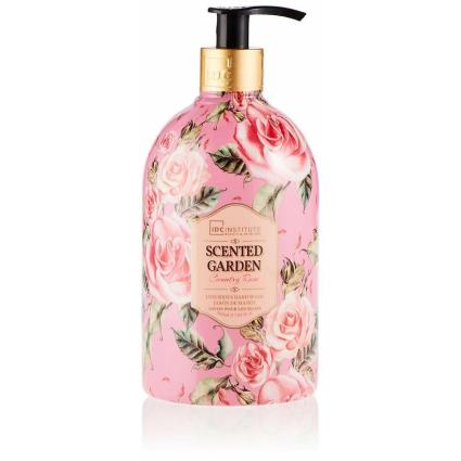 Mãos do jardim com perfume de rosas sabonete 500ml