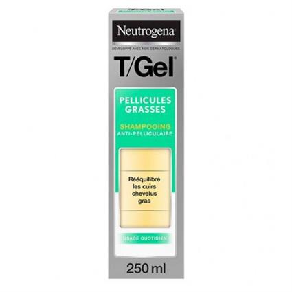 Neutrógena Champô T-Gel Cabelos Oleosos 250ml + 250ml